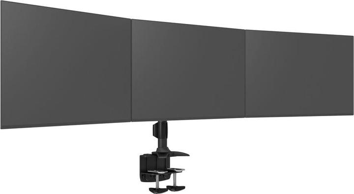 Actual product image Multibrackets Monitor holder 3-fold,up to 24" metal, black (Table, 24")
