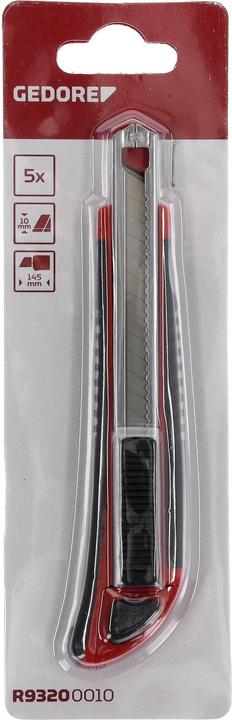 Actual product image Gedore Red red R93200010 Cutter knife 5 Blade width 9 mm (Cutters)