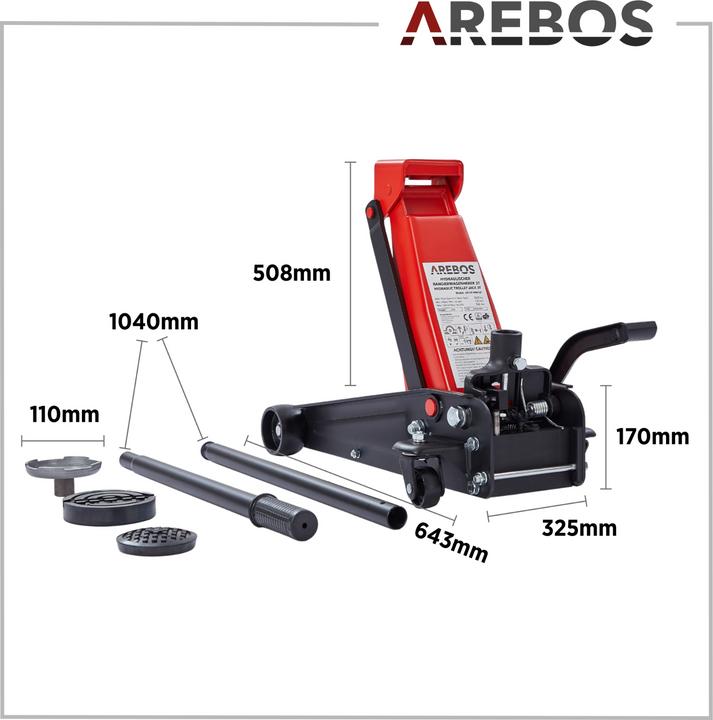Produktbild Arebos Wagenheber