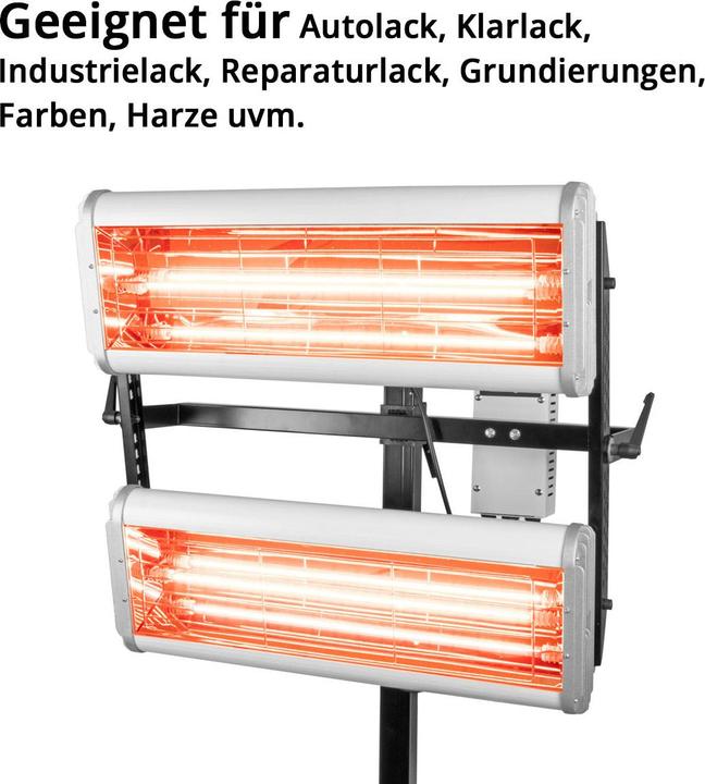 Produktbild Stahlwerk Infrarot Lacktrockner IL-2400 ST mit 2.400 Watt und Stativ (2.40 W)