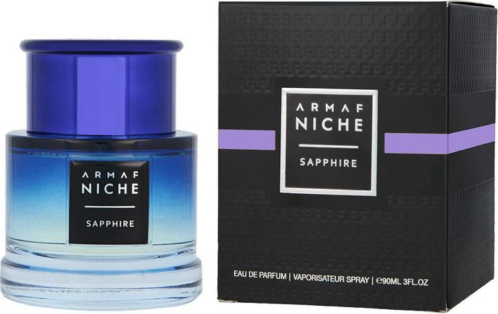 Actual product image Armaf Niche Sapphire by Eau de Parfum Spray 90 ml (Eau de parfum, 90 ml)