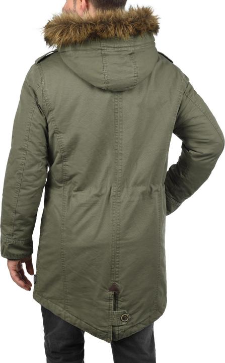 Image du produit Indicode Pulsoor Manteau D'Hiver À Capuche Avec Peau De Mouton Parka D'Hiver Veste Longue Pour Homme (M)