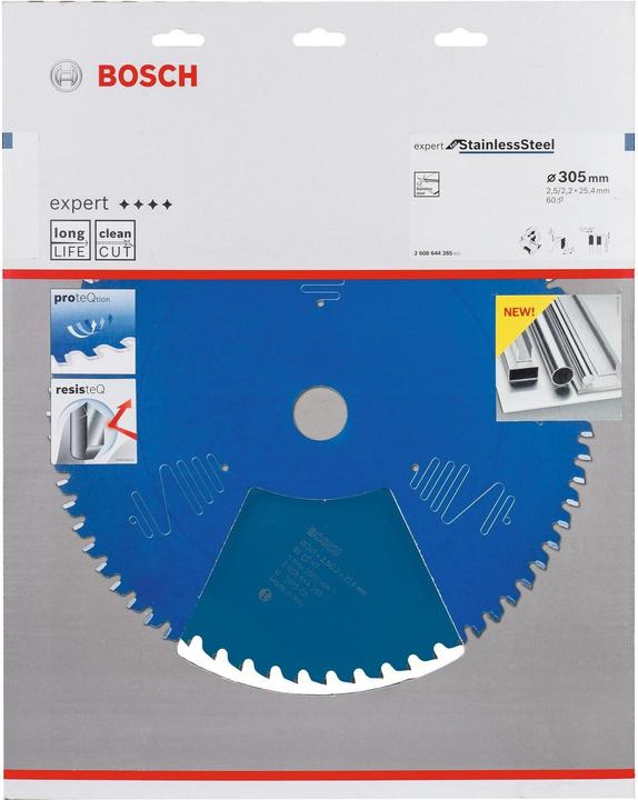Produktbild Bosch Professional Zubehör Kreissägeblatt Expert for Stainless Steel, 305 x 25,4 x 2,5 x 60