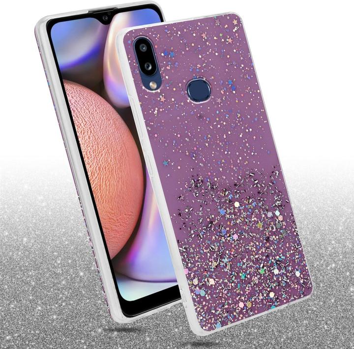 Produktbild Cadorabo TPU Cover funkelnder Glitter (Samsung Galaxy A10s, Samsung Galaxy M01s)