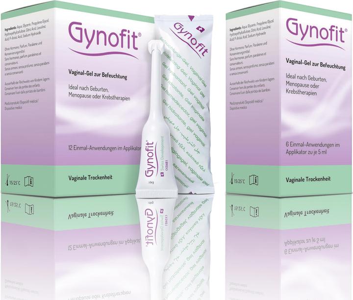 Produktbild Gynofit Vaginalgel zur Vaginabefeuchtung (30 ml, Intimgel)