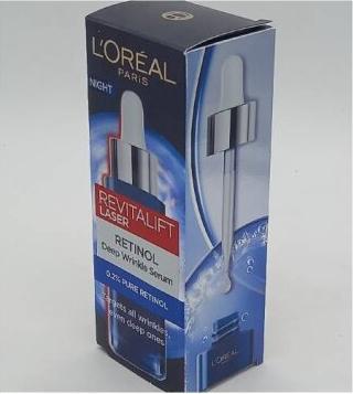 Actual product image L'Oréal Paris L'Oreal Paris Pure Retinol Night Serum Revitalift Laser Face Serum Deep Anti-Wrinkle Night Serum For (30 ml)