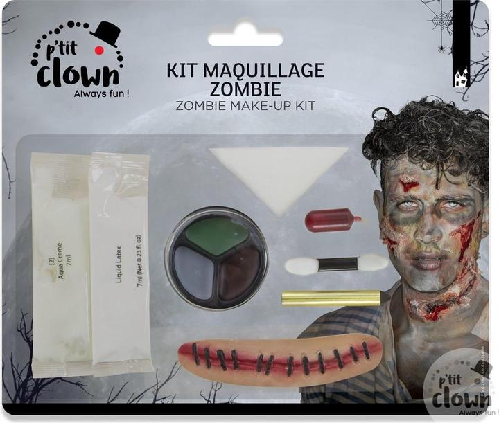 Produktbild P'tit Clown Zombie Schmink Kinder Halloween Makeup