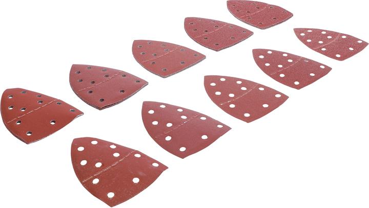BGS Schleifblatt-Satz für Multischleifer 145 x 100 mm K 40 - 400 25-tlg.