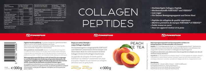 Valori nutrizionali e ingredienti PowerFood One Peptidi di collagene (1 Pezzo/i, Polvere, 300 g)