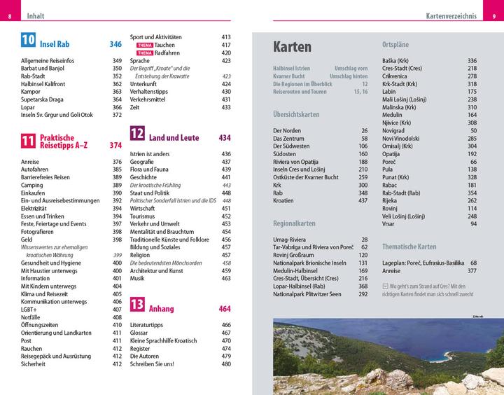 Produktbild Reiseführer Kroatien: Istrien und Kvarner Bucht (Deutsch, Werner Lips, Markus Bingel, 2025)