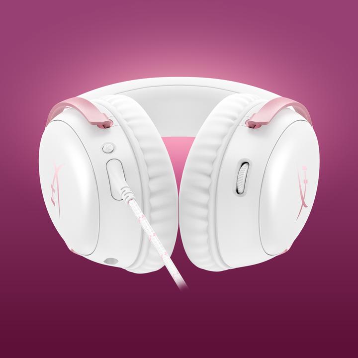 Actual product image HyperX Cloud III White/Pink Gaming Headset (Cable)