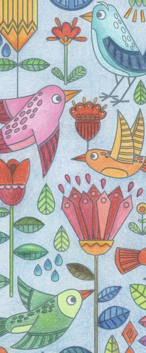 Avenue Mandarine Mandalas Graffy Bookmark