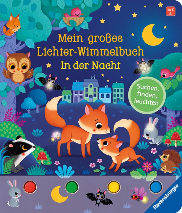 Ravensburger Il mio grande libro delle luci: Nella notte (Tedesco)