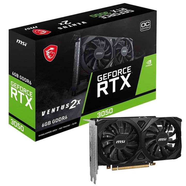 Produktbild MSI GeForce RTX 3050 Ventus 2X OC (6 GB)