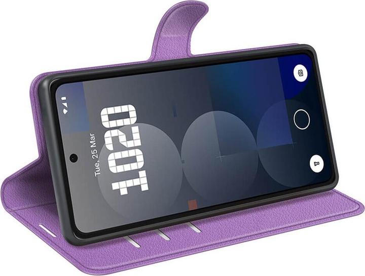 Actual product image Cover-Discount Nothing Phone (3a) Pro - Leder Etui Hülle (Nothing Phone (3a) Pro)