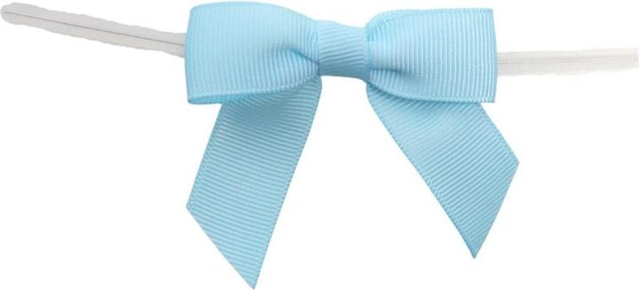 Produktbild Cut my Cookies Verschluss mit Schleife 10 Stück, Hellblau, Material (10 x)