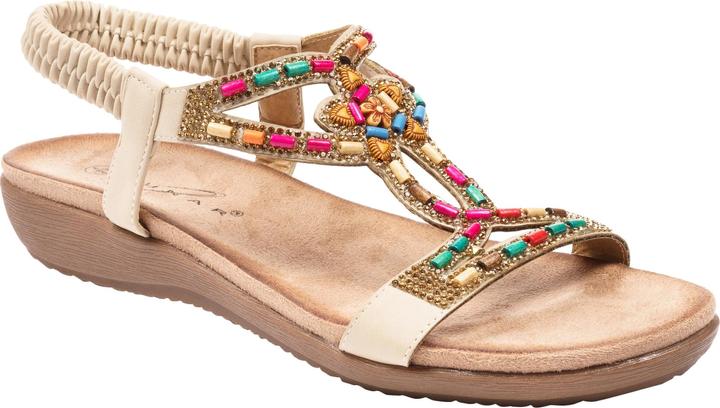 Lunar Sandalen Mariella Perlenbesetzt