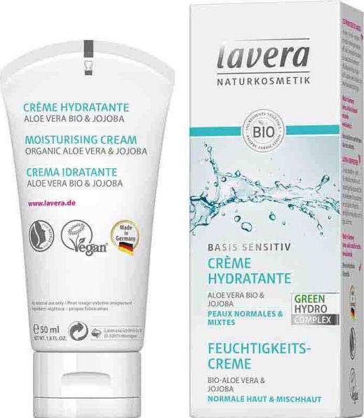 Immagine prodotto Lavera Crema idratante base Sensitiv Crema (50 ml)