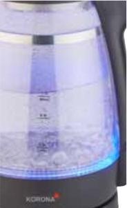 Produktbild Korona Wasserkocher schnurlos Schwarz (1 l)