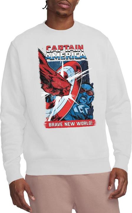 Immagine prodotto Captain America Felpa Hulk Rosso Pugno Adulto Unisex (L)
