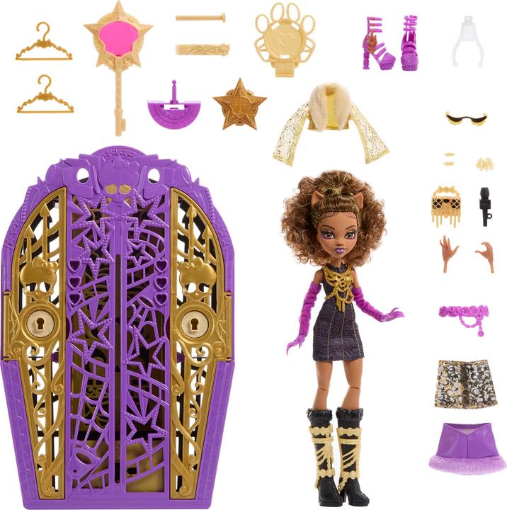 Monster High Verborgene Schätze Clawdeen Puppe