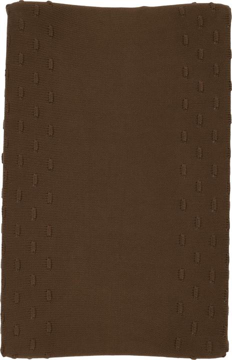 Actual product image Meyco Changing mat cover Knots - chocolate - 50x70cm (50 x 70 cm)