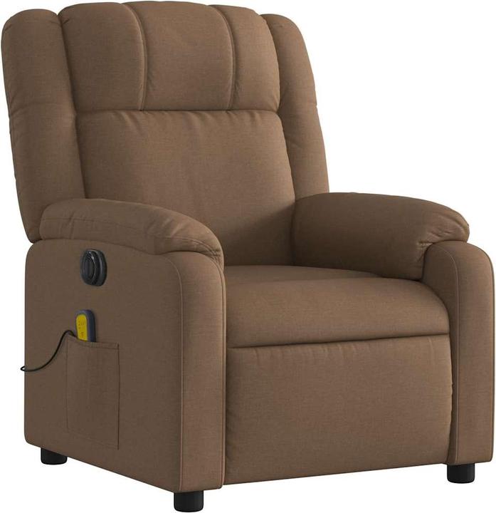 VidaXL Massagesessel Elektrisch Stoff