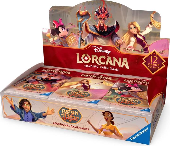 Immagine prodotto NoName Lorcana Box 24 Buste: il Regno di Jafar ENG (Inglese, Display del booster)