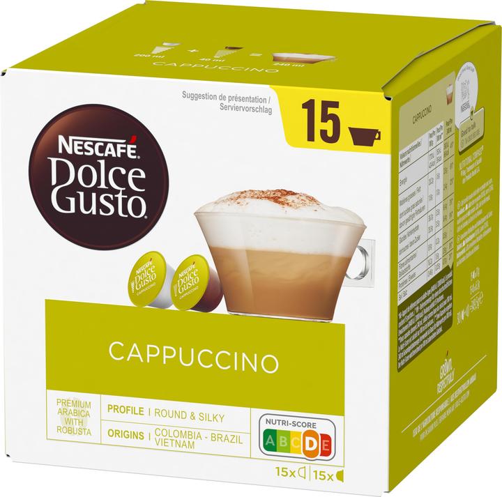 Actual product image Nescafé Dolce Gusto Cappuccino (15 x Port.)