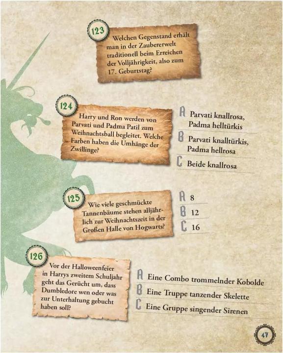 Actual product image Quiz dich schlau mit dem Quizgott: Harry Potter Fan-Quiz Rätsel (German)