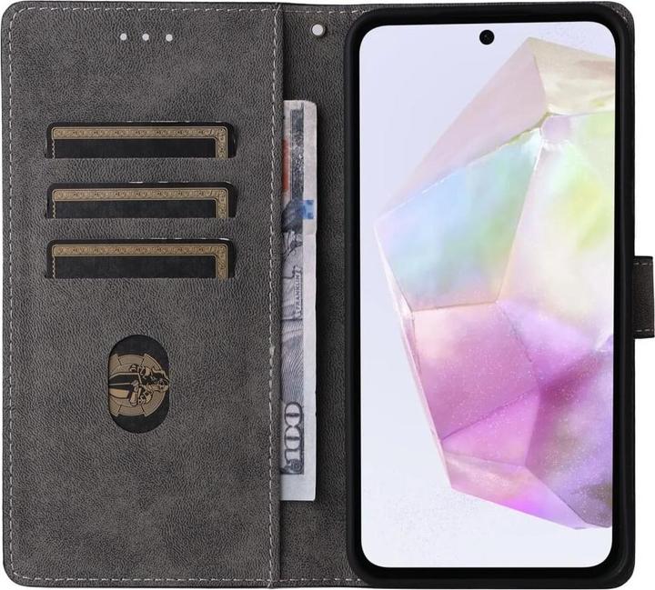 Image du produit Cover-Discount Galaxy A56 5G - Ledertasche mit RFID Blocker (Samsung Galaxy A56)