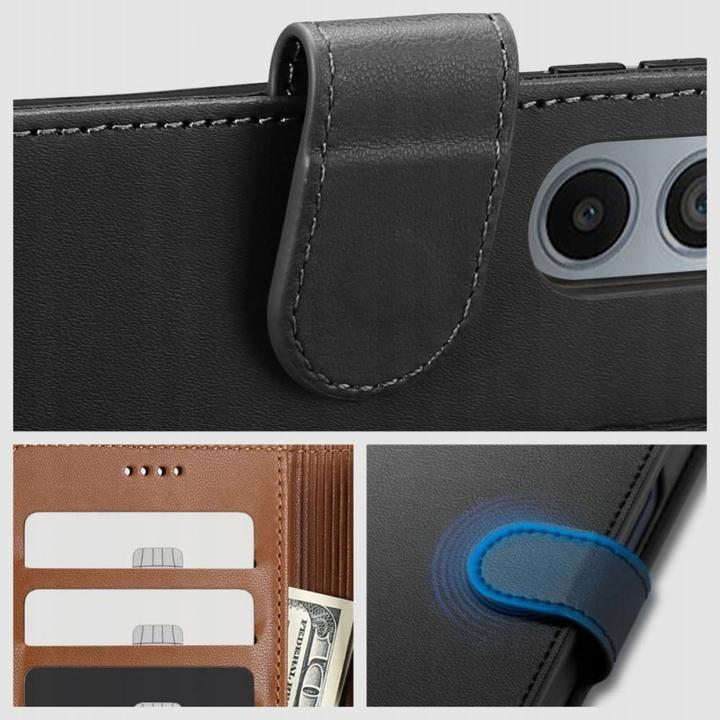 Actual product image Tech-Protect Wallet case for Samsung Galaxy XCover 7 - black (Samsung Galaxy Xcover 7)