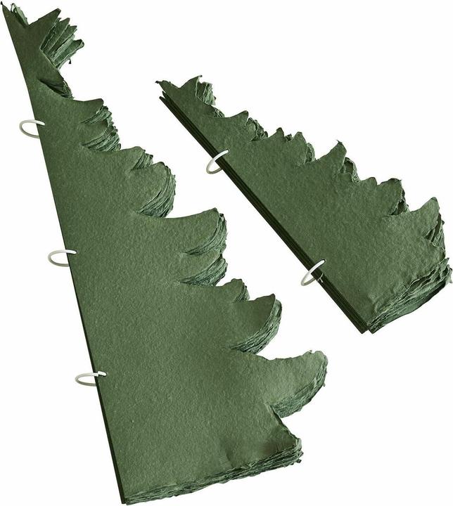 Loberon Albero Deco Set di 2 Verde Amuré