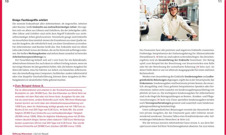 Actual product image Tax return 2021/22 - employees, civil servants (German, Isabel Pohlmann, 2021)