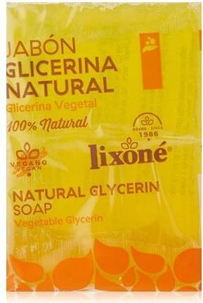 Actual product image Lixone GLICERINA NATURAL jabón piel sensible 3 x 125 gr