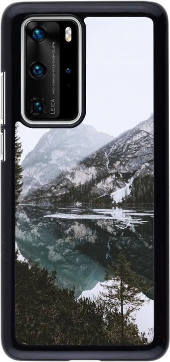 Actual product image PhoneLook Coque Winter 22 snowy mountain and lake (Huawei P40 Pro)