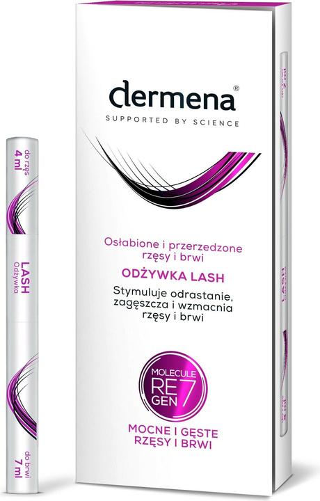 Actual product image Dermena Lash Conditioner to stimulate eyelash and eyebrow growth