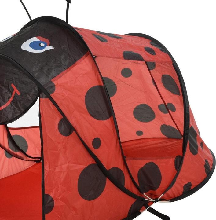 Produktbild Mojawo Kinder Pop-Up Strandmuschel Strandzelt Sichtschutz Zelt rot UV 50+ (Wurfzelt)