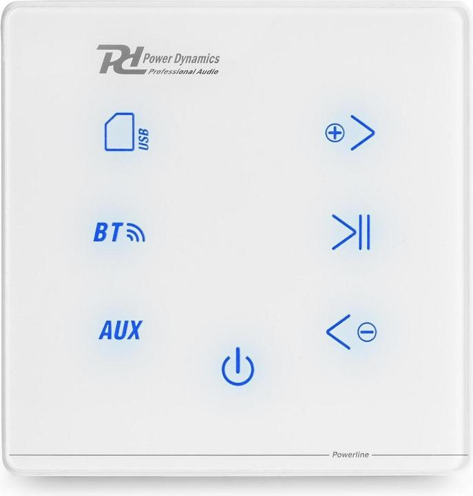 Produktbild Power Dynamics Verstärker Pro Powerline A100W 4x 20W, Weiss (Verstärker)