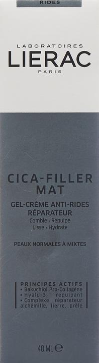 Actual product image Lierac Cica Filler Cream Mat (40 ml, Day cream)