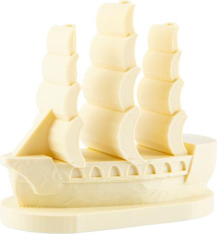 Immagine prodotto Filamento PLA Pastello crema di limone 1.0kg 1.75mm (PLA, 1.75 mm, 1000 g, Giallo)