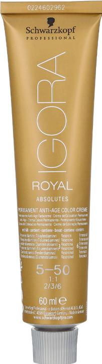 Image du produit Schwarzkopf Professional Igora Royal - 5-50 brun clair doré naturel (Or, Marron)