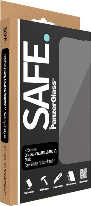 Actual product image Safe Edge to Edge (1 Piece, Samsung Galaxy A13, Samsung Galaxy M23 5G, Samsung Galaxy A23 5G, Samsung Galaxy M13)