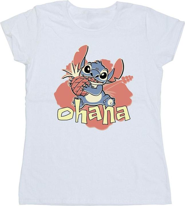 Disney Lilo And Stitch Ohana Pineapple TShirt (M)