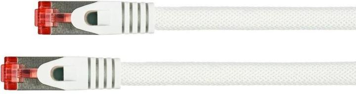 Image du produit Varia SO-37207 - Patchkabel Cat.6, S/FTP, 0,5m, weiss (S/FTP, 0.50 m)