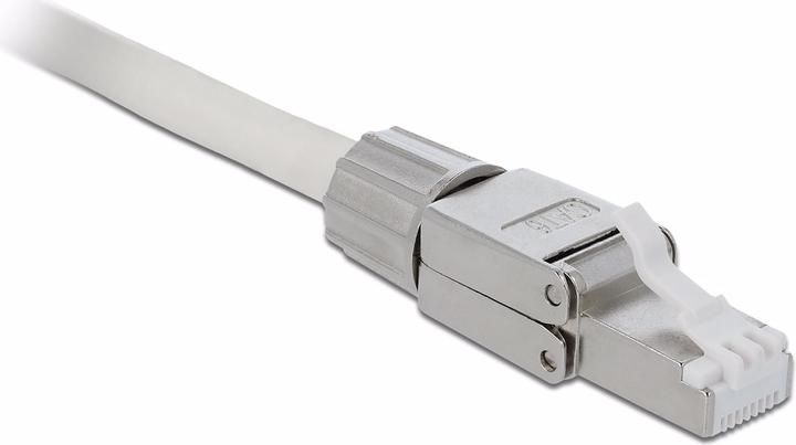 Produktbild Delock Stecker 86476 1 Stück, Grau werkzeugfrei (Netzwerkkabel Stecker)