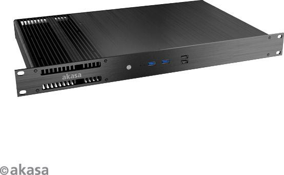 Image du produit Akasa Galileo TU3 Thin-Mini-ITX 1U Boîtier, OEM (Mini ITX Thin Mini ITX)