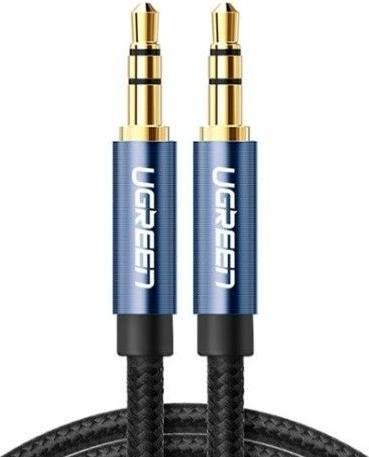 Produktbild Ugreen AV112 Mini jack cable 3.5mm AUX 0.5m (black) (0.50 m)