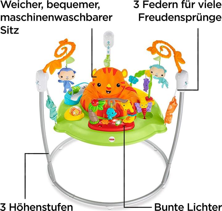 Actual product image Fisher-Price Fun game Rainforest Jumperoo