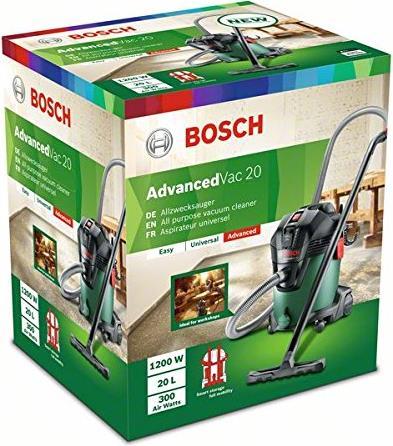 Actual product image Bosch Home & Garden AdvancedVac 20 (Wet dry vacuum cleaner)